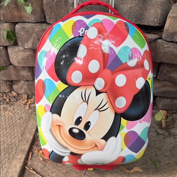Heys Disney Minnie Mouse Kids Rolling Luggage - Multicolor. Excellent condition. - Picture 4 of 16